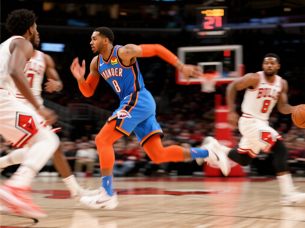 公牛近12场高光表现 今日惨遭雷霆痛击 雷霆是一支以速度和活力著称的球队,在面对